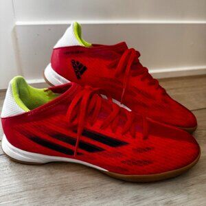 Adidas X Speedflow.3 Men's 7 Red Black Indoor Soccer Futsal Shoes